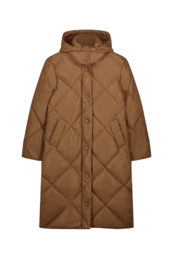 Rino & Pelle Vico.7502210 Long Hooded Padded Coat