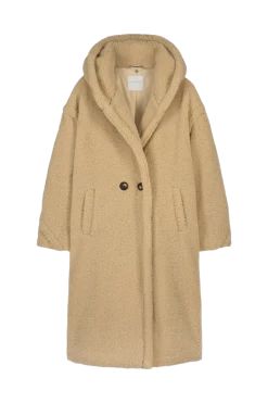 Rino & Pelle Lasta.7002210 Long Hooded Double Breasted Coat