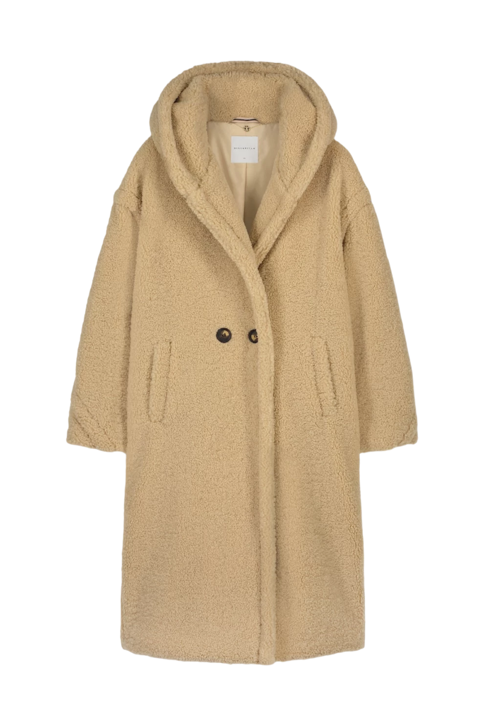 Rino & Pelle Lasta.7002210 Long Hooded Double Breasted Coat