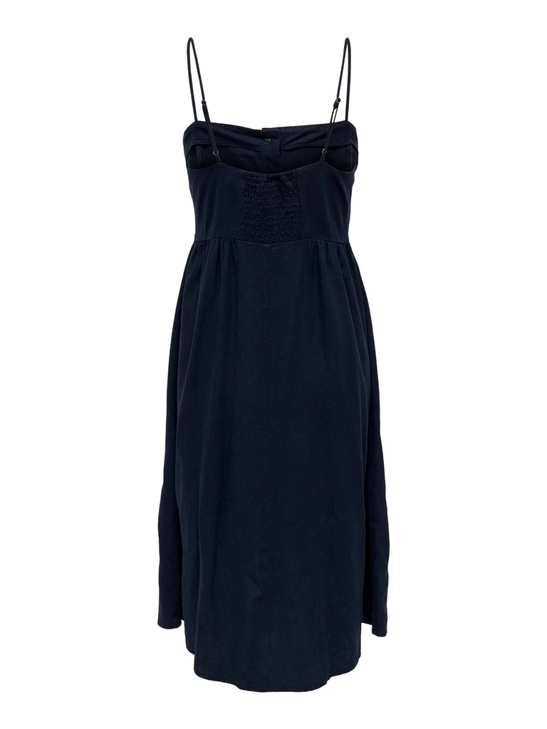 Jacqueline De Yong JDYSAY STRAP BELOW KNEE LINEN DRESS WVN