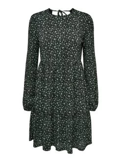 Only ONLPELLA L/S OPEN BACK SHORT DRESS JRS