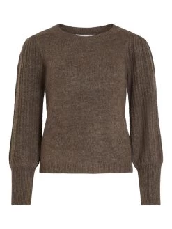 Vila VICLEO O-NECK L/S KNIT TOP/SU