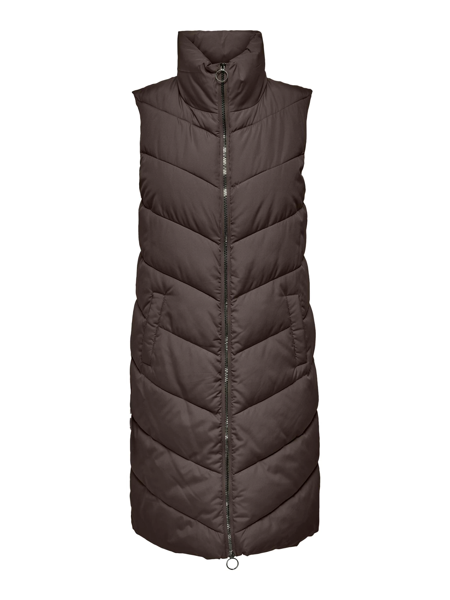 Jacqueline De Yong JDYFINNO LONG PADDED WAISTCOAT OTW HAB