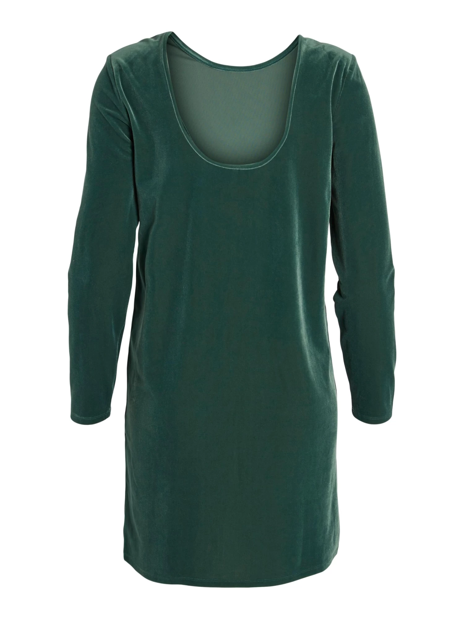 Vila VIVELVO DEEP BACK L/S DRES/SU – Bild 2