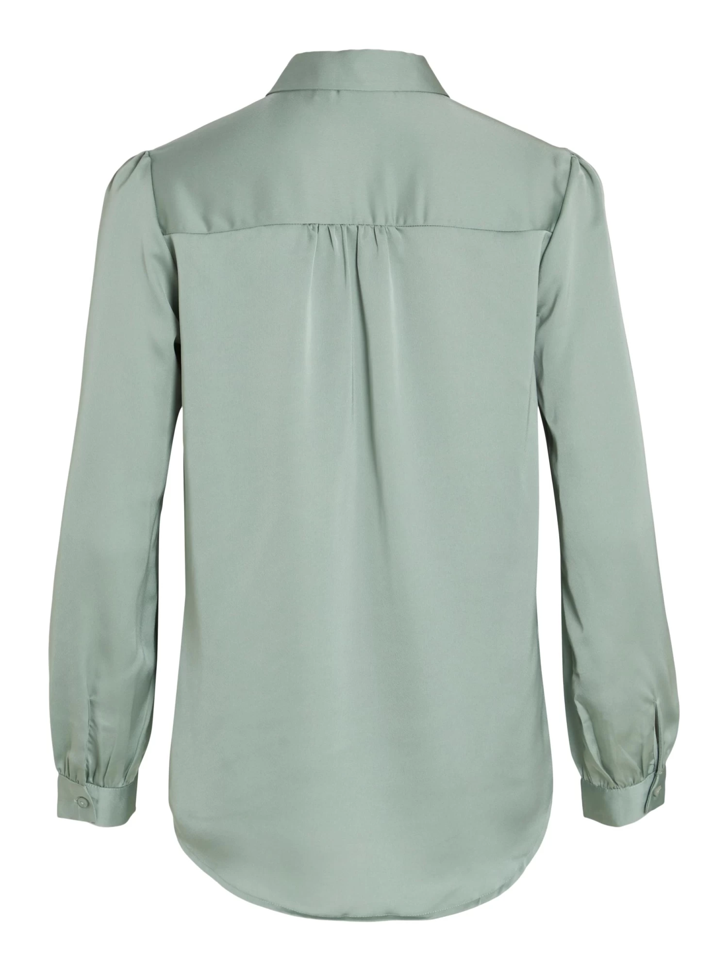 Vila VIELLETTE SATIN L/S SHIRT/SU - NOOS – Bild 3