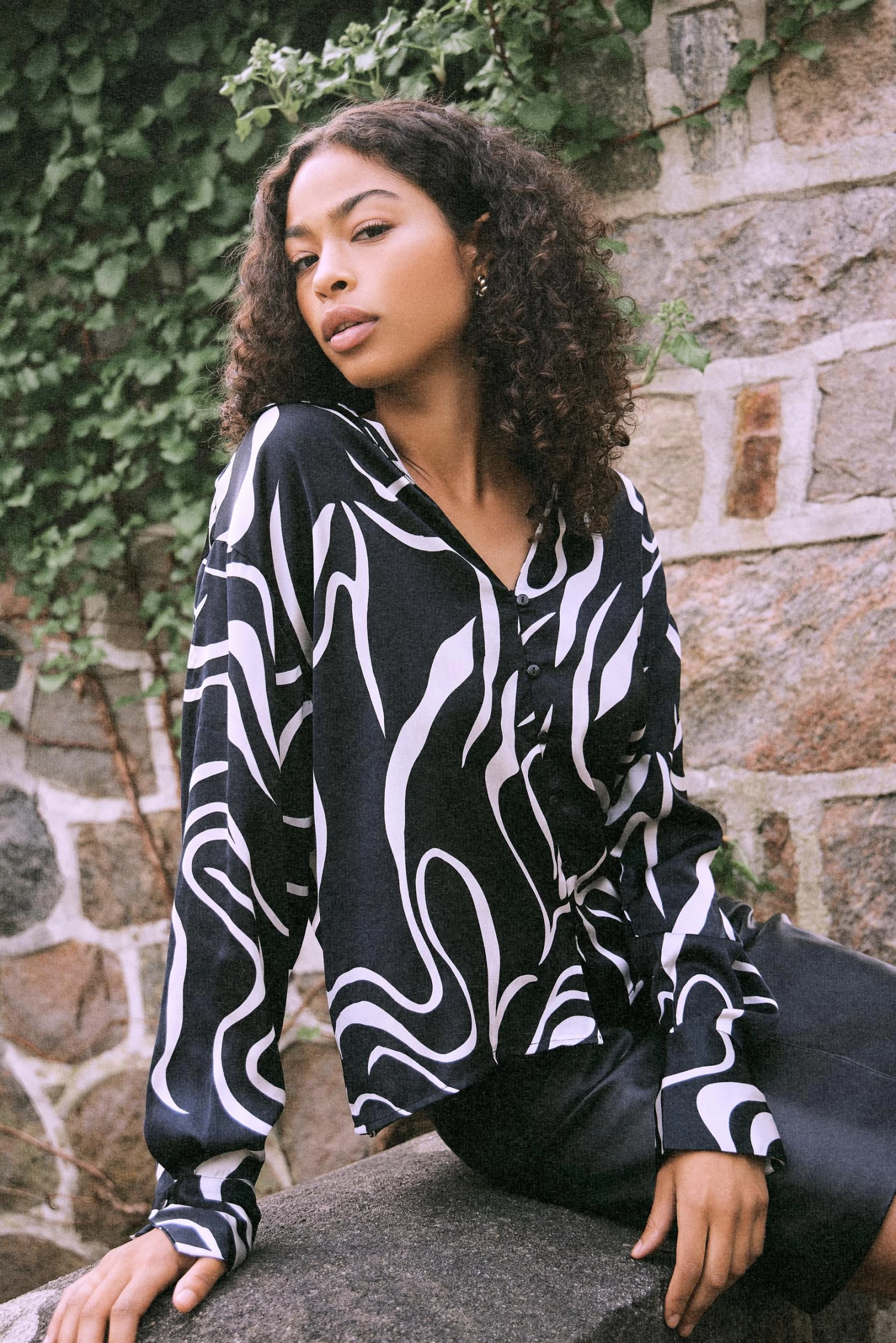 Vila VIJULIE IDA L/S SHIRT – Bild 2