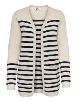 Jacqueline De Yong JDYMARCO STRIPED L/S OPEN CARDIGAN KNT
