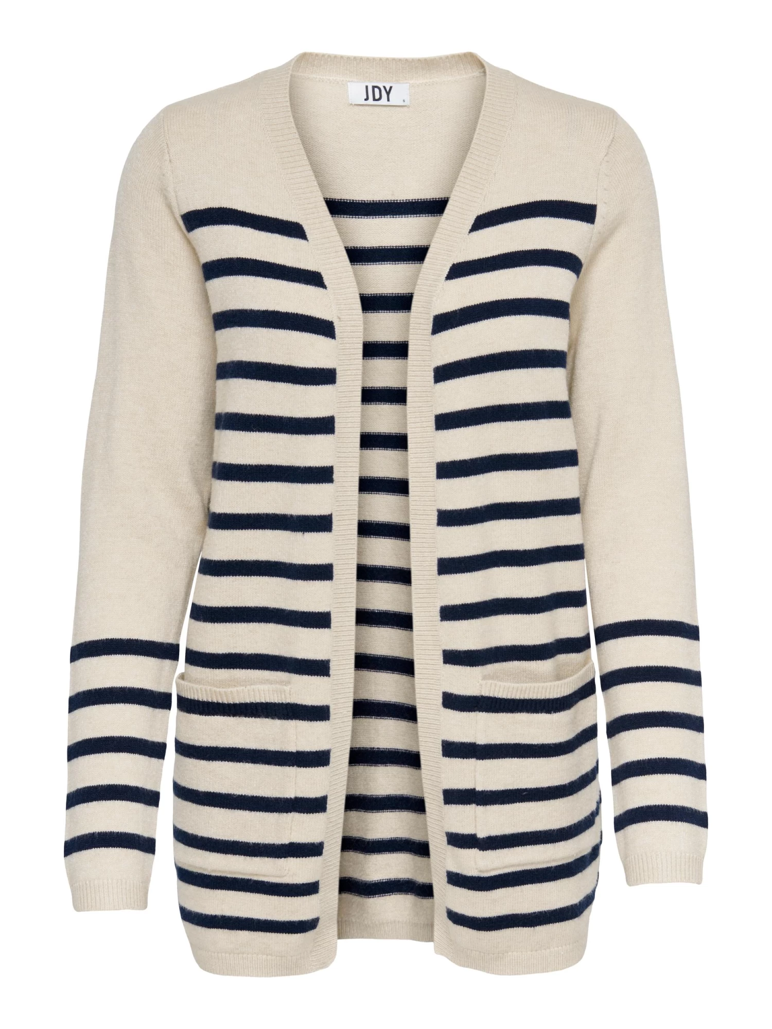 Jacqueline De Yong JDYMARCO STRIPED L/S OPEN CARDIGAN KNT