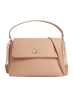 Calvin Klein RE-LOCK TOTE W/FLAP PBL