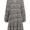 Vila VITULLINA NIE V-NECK L/S DRESS/SU/LC