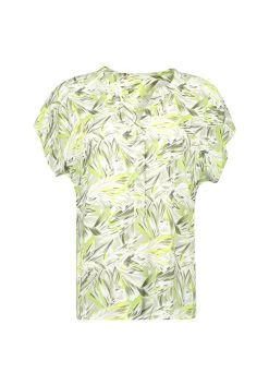 SuZa 8002-Printed Blouse Dune Grass