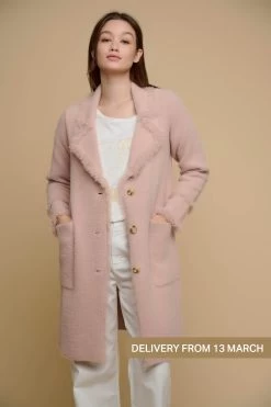 Rino & Pelle Coat Long Single Breasted