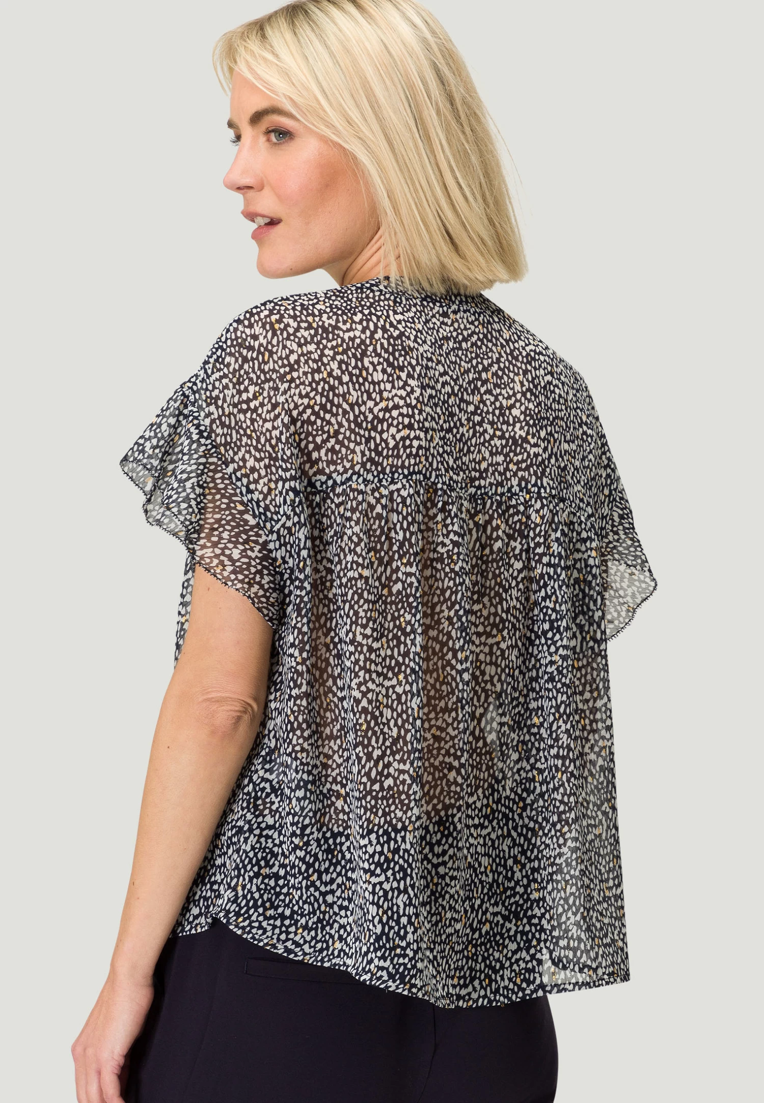 Zero Chiffonbluse – Bild 2