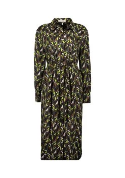 SuZa 80004-PRINTED SHIRTDRESS WILD LIME