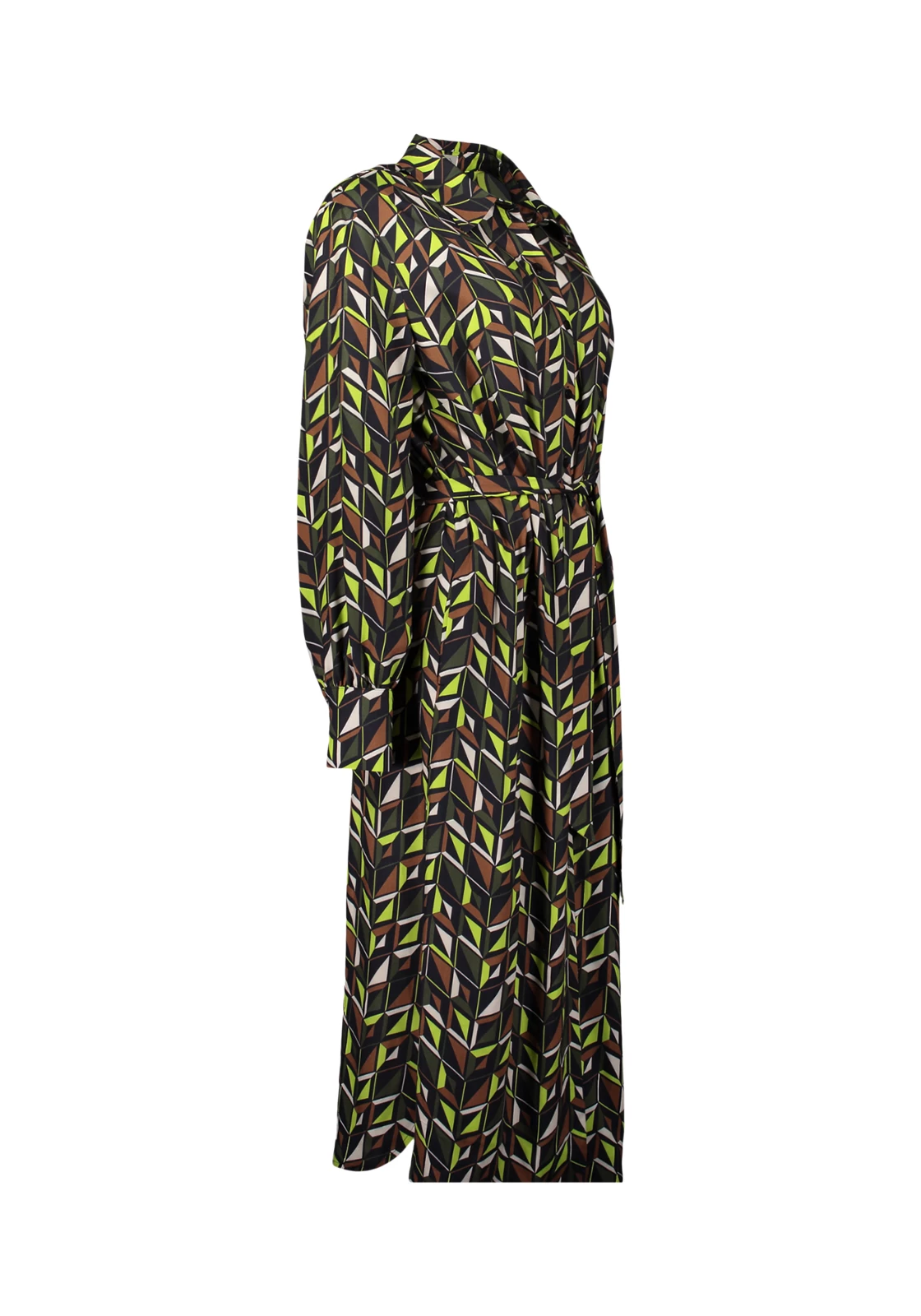 SuZa 80004-PRINTED SHIRTDRESS WILD LIME – Bild 2