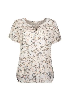 SuZa 8041-PRINTED BLOUSE FLOWER SUMMER BREEZE