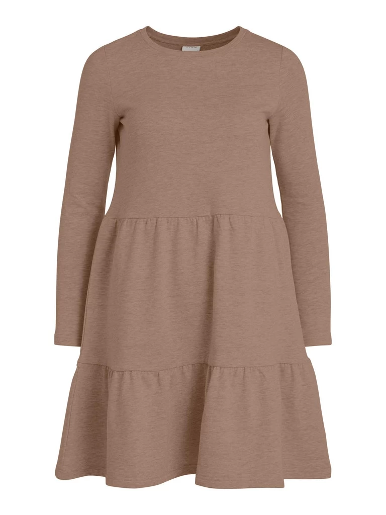 Vila VIRUST L/S A-SHAPE SWEAT DRESS/LC – Bild 2